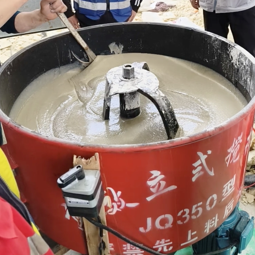 伍家岗汽轮机余热压缩机导热油设备底座耐高温环氧树脂灌浆料